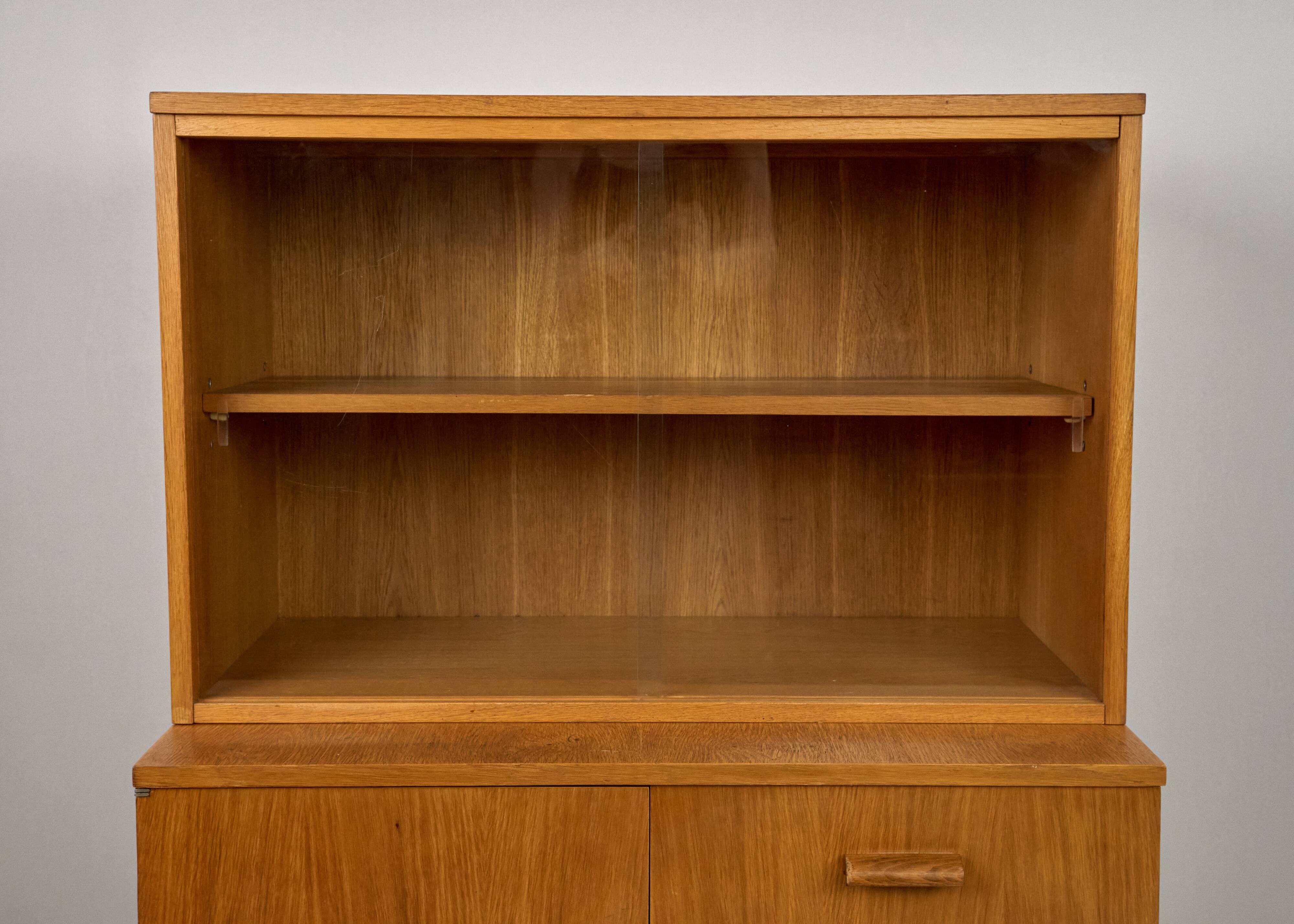 Vintage Display Cabinet, UP závody, 1960s, Czechoslovakia