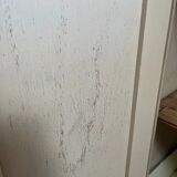 Antique butter yellow kitchen sideboard, late 19th - early 20th century.