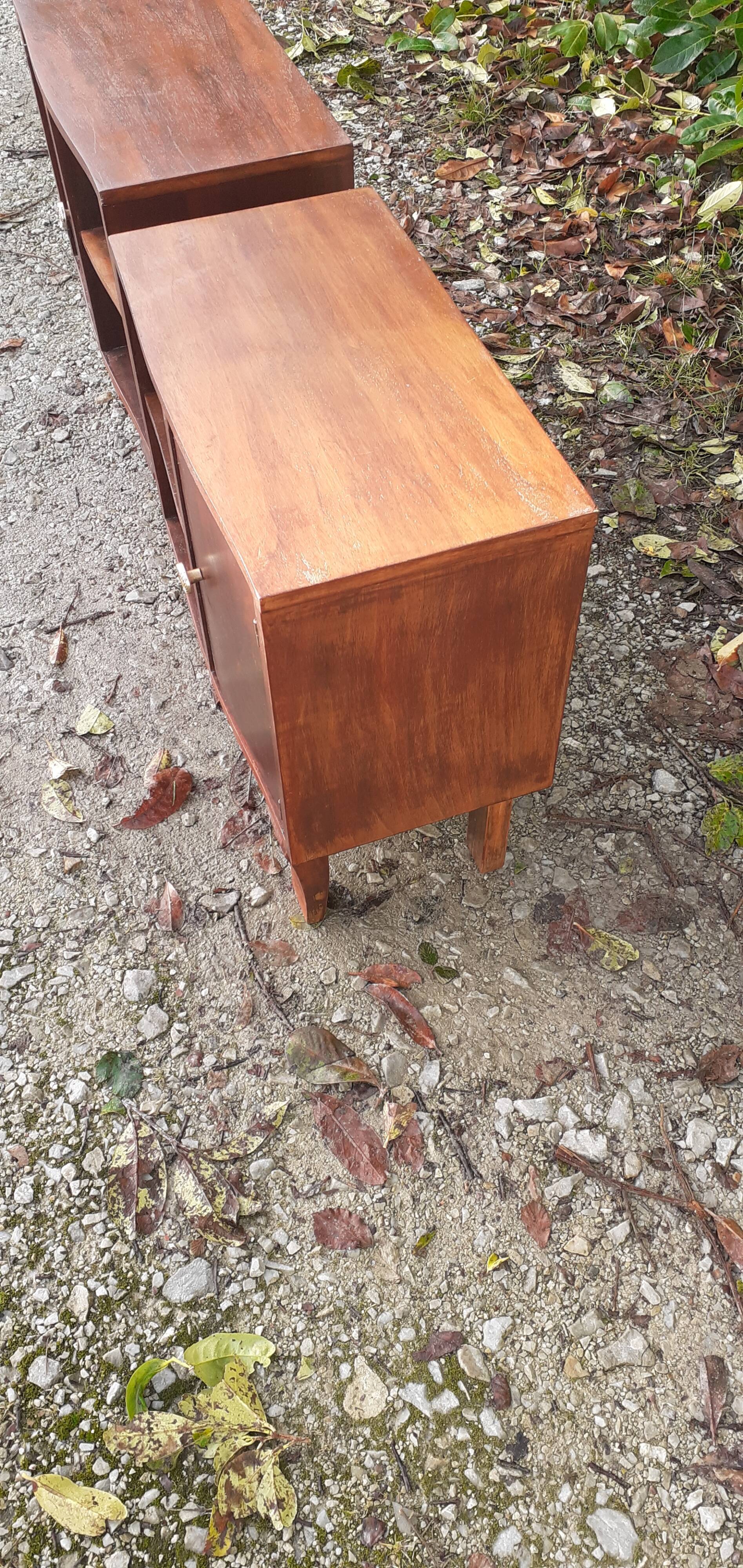 Pairs of art deco bedside tables