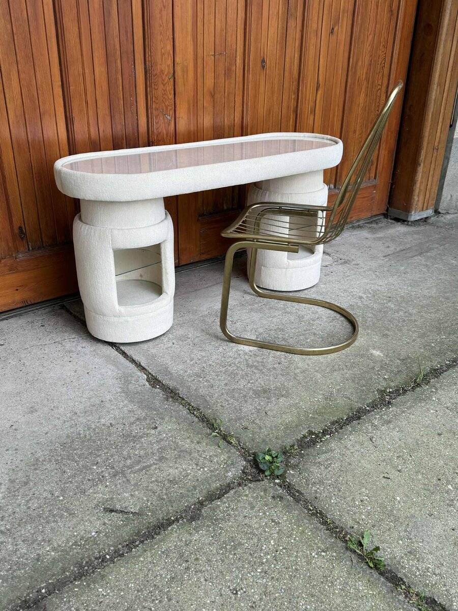 Dressing table with chair from Kecskemét Furniture, 1975, set of 2