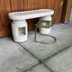 Dressing table with chair from Kecskemét Furniture, 1975, set of 2