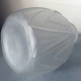 Art Deco vase (circa 1930) signed Etaleune Paris France leaf patterns