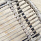 Mid century rattan stool by Alan Fuchs for Uluv 1960´s Czechoslovakia