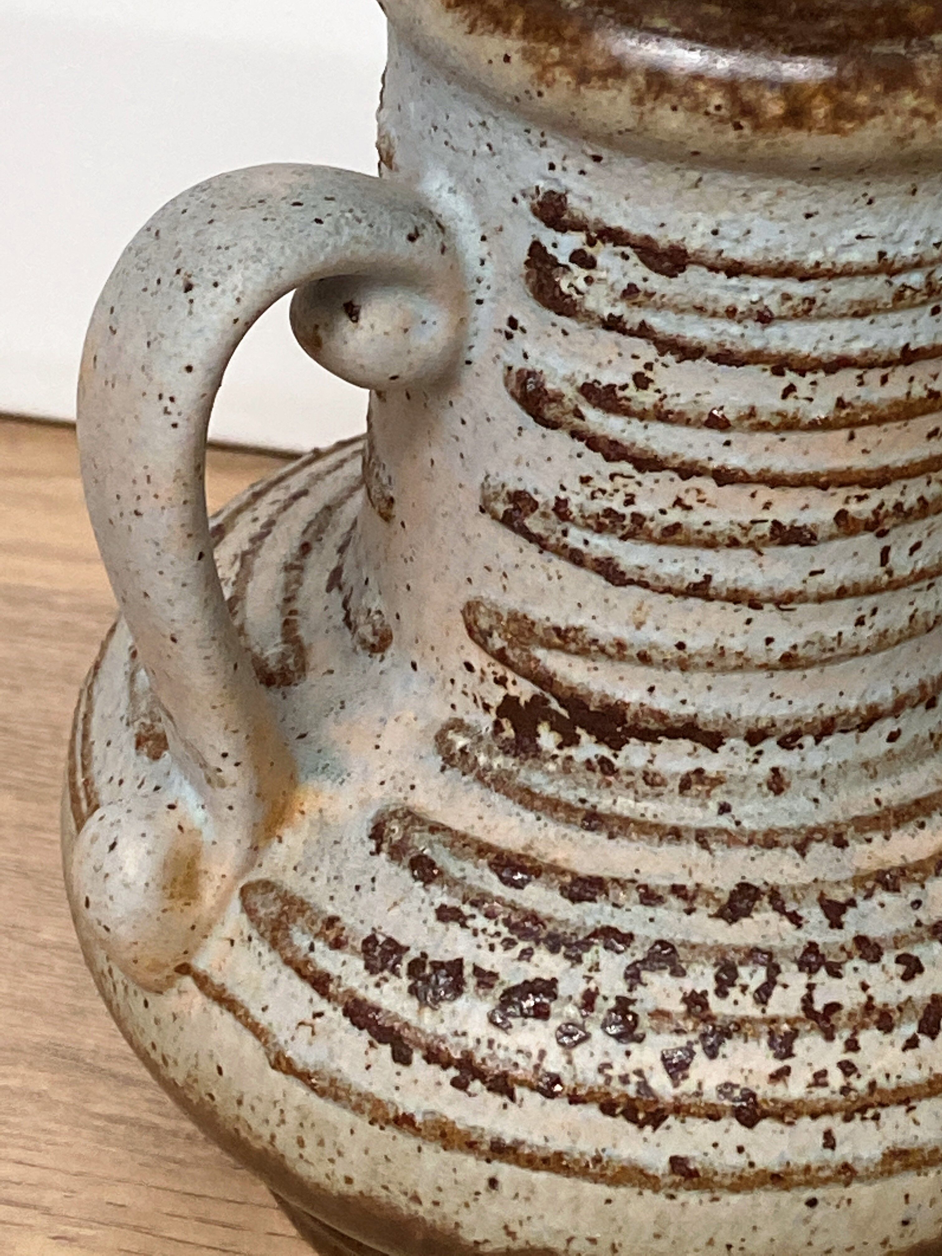 Vintage ceramic vase Strehla Germany