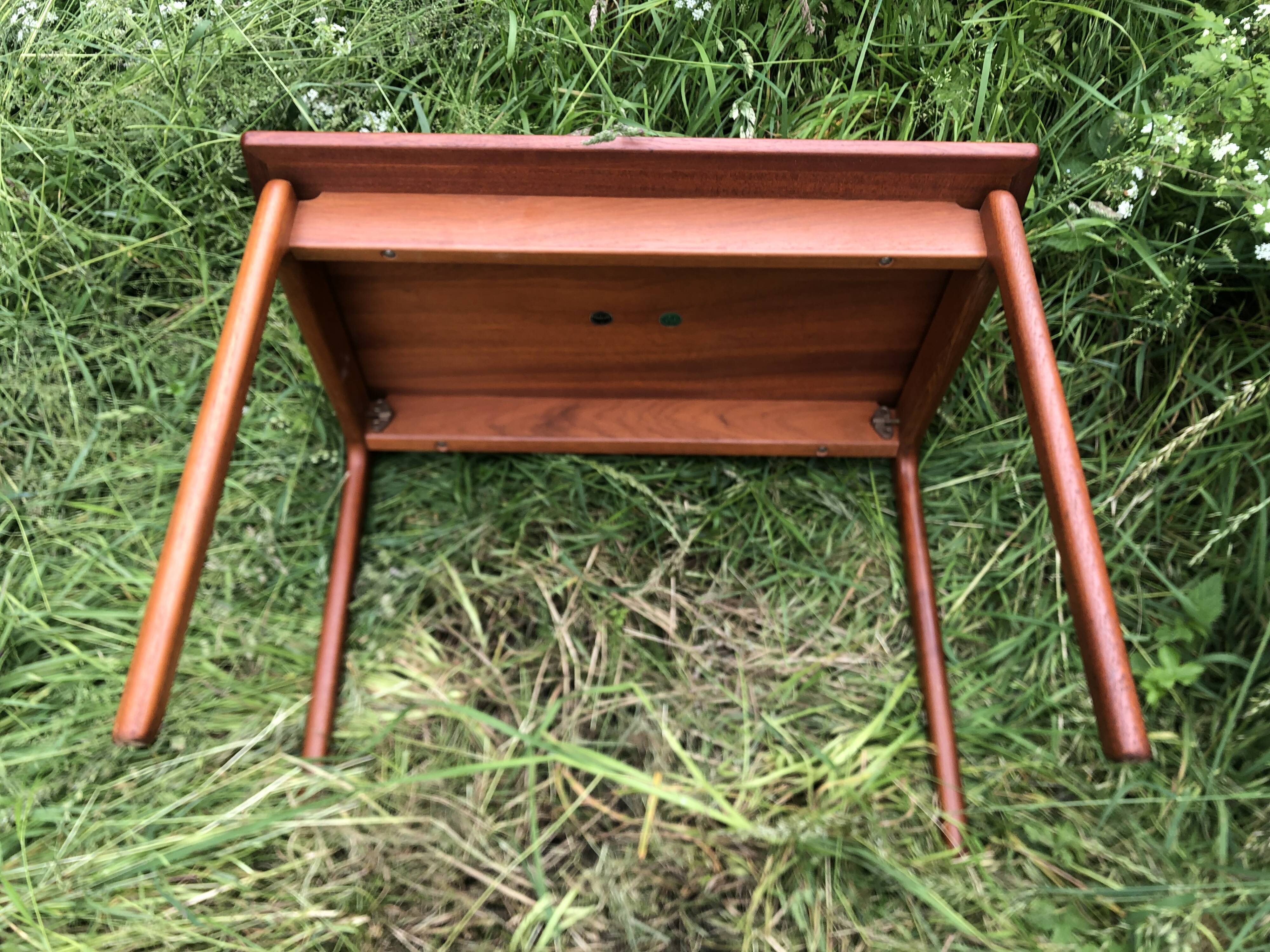 Scandinavian teak coffee table PJ Denmark 60s