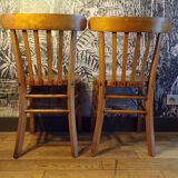 Pair of bistro chairs 1950
