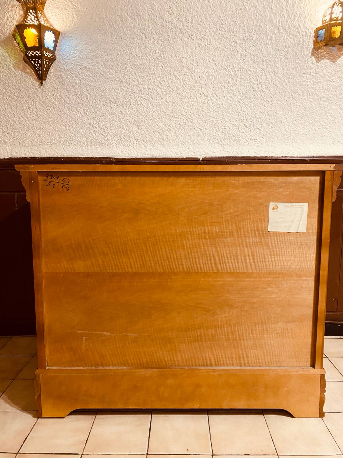 Solid wood chest of drawers – 4 drawers – Refined classic style