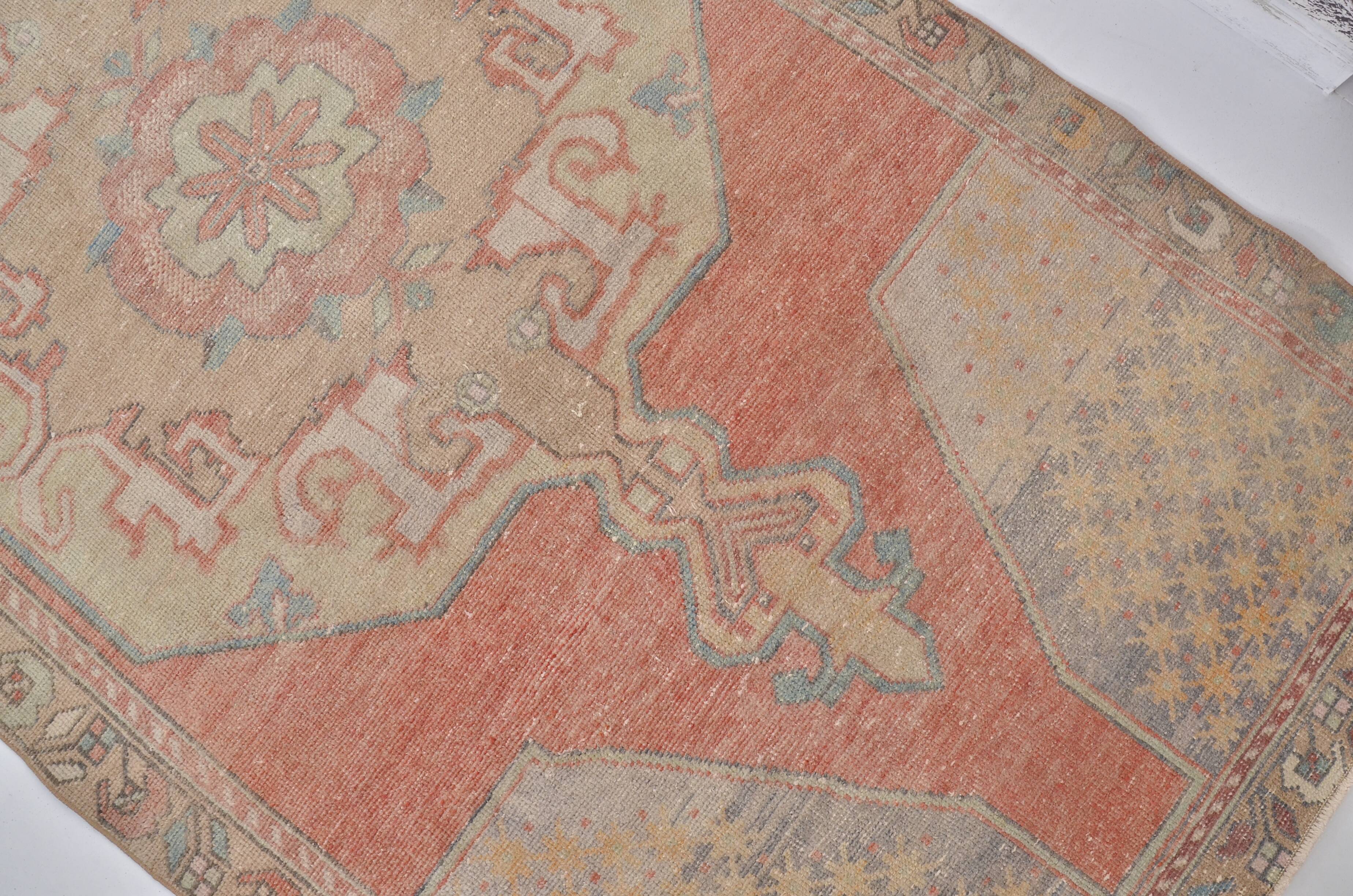Anatolian Handknotted Floor Orange Rug sku 1287