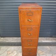 Meuble classeur a 4 tiroirs ancien en chêne