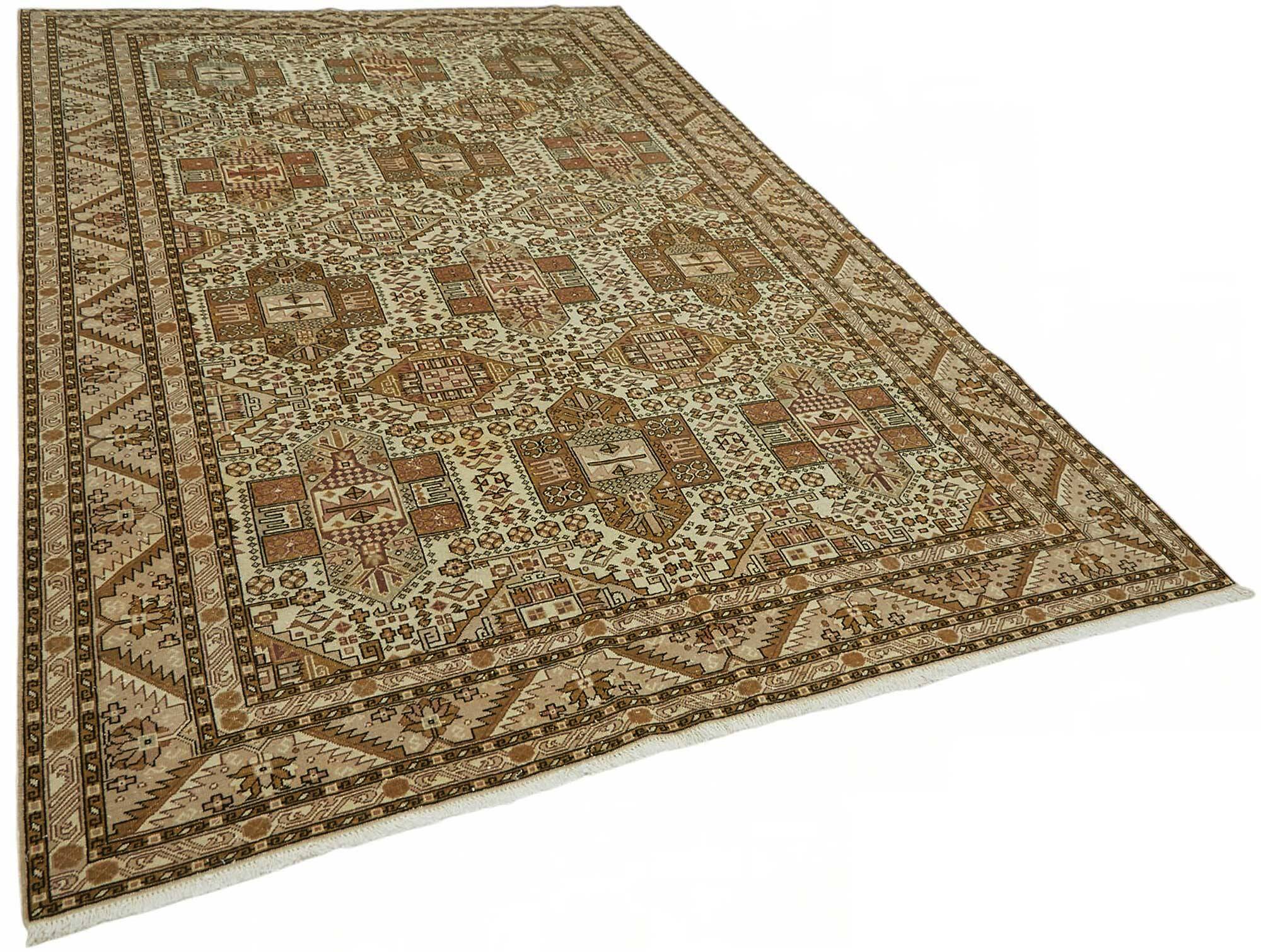 Turkish Wool Vintage Kayseri Rug 198 cm x 295 cm