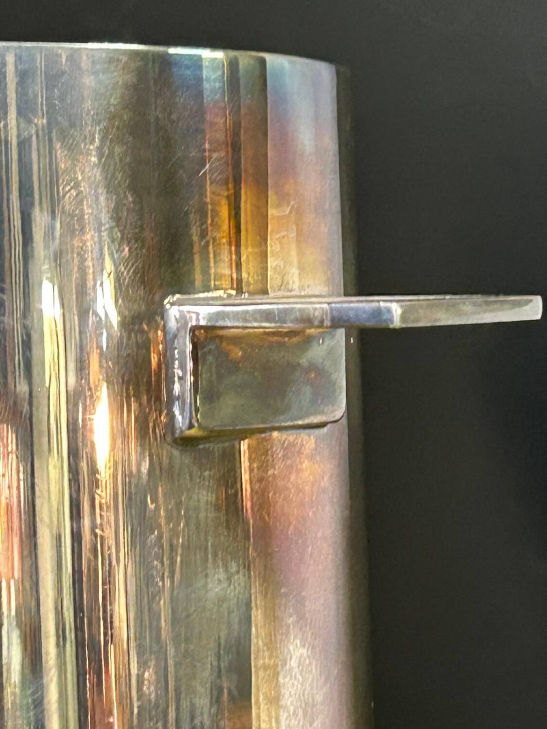 Christofle silver-plated champagne bucket, Windsor model by Lino