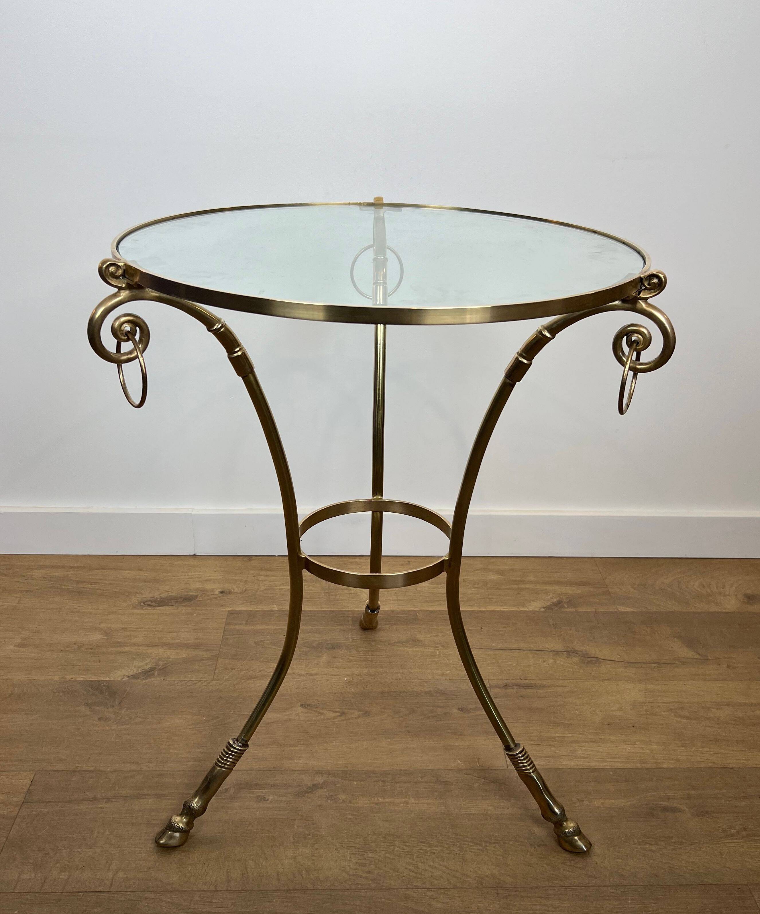 Brass gueridon from Maison Jansen