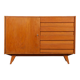 Vintage oak sideboard by Jiri Jiroutek, model U-458, 1960