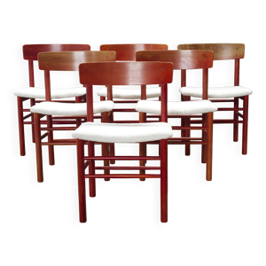 Ensemble de six chaises