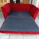 Red Fabric Monster Three-Seat Sofa with Rose Pattern from Bretz