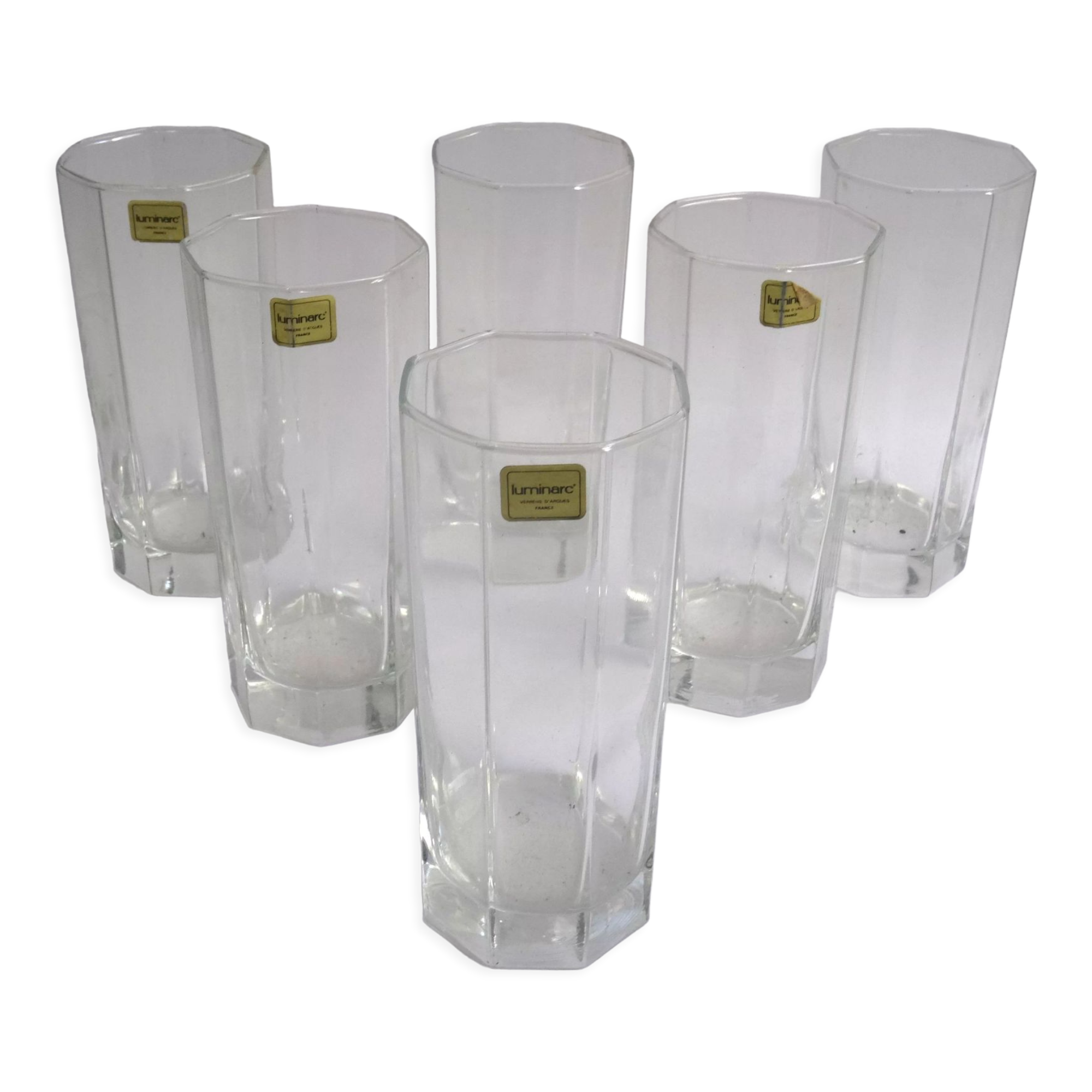 6 glasses water Luminarc Octime