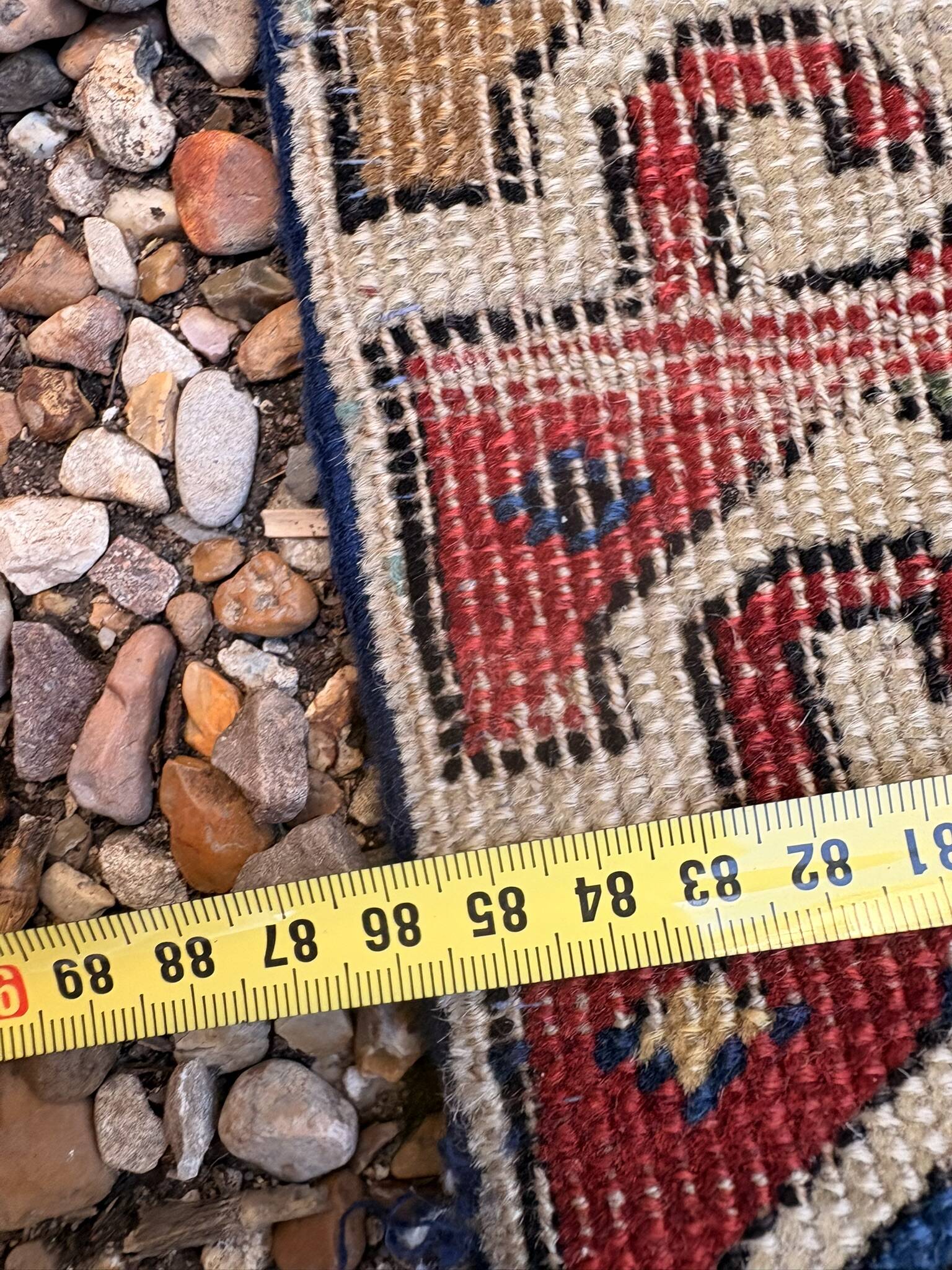 Persian Corridor Rug Antique Handwoven 85x340 Tribal Boho Turkish Kurdish