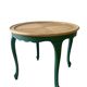 Vintage Louis XV style guéridon in renovated oak.