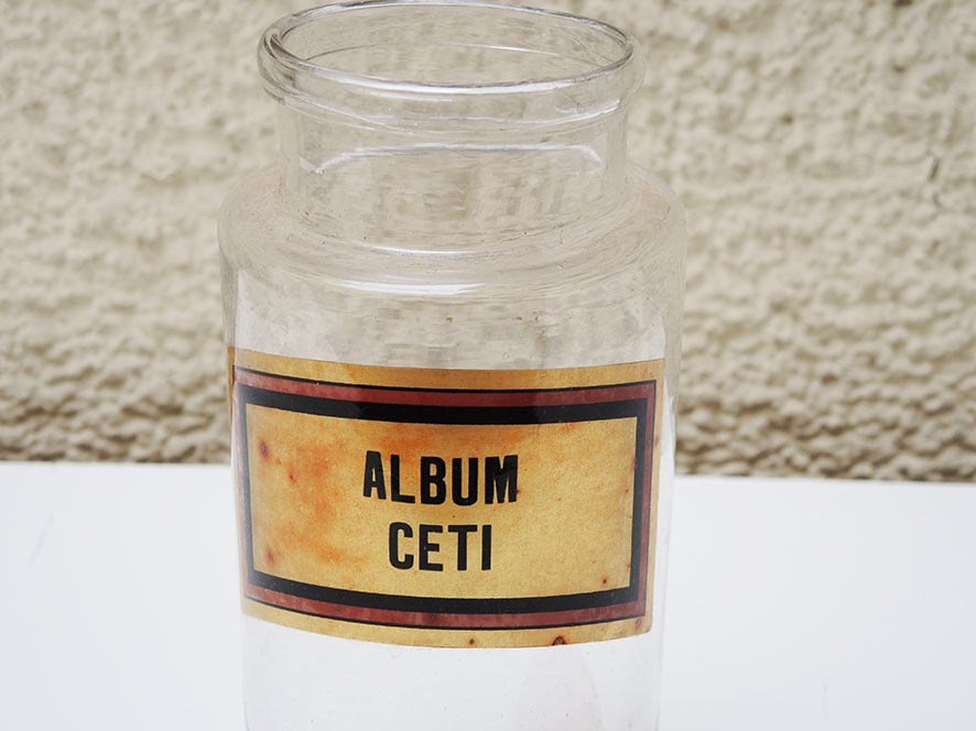 Ancien pot à pharmacie apothicaire album ceti