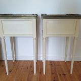 Pair of ancient bedside tables