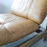 Tawny leather heater