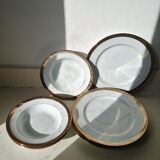 8 Limoges plates