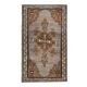 Vintage Turkish Oushak Handmade Wool Cotton Brown Area Rug 193x330
