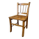 Chaise bistrot vintage pour enfant