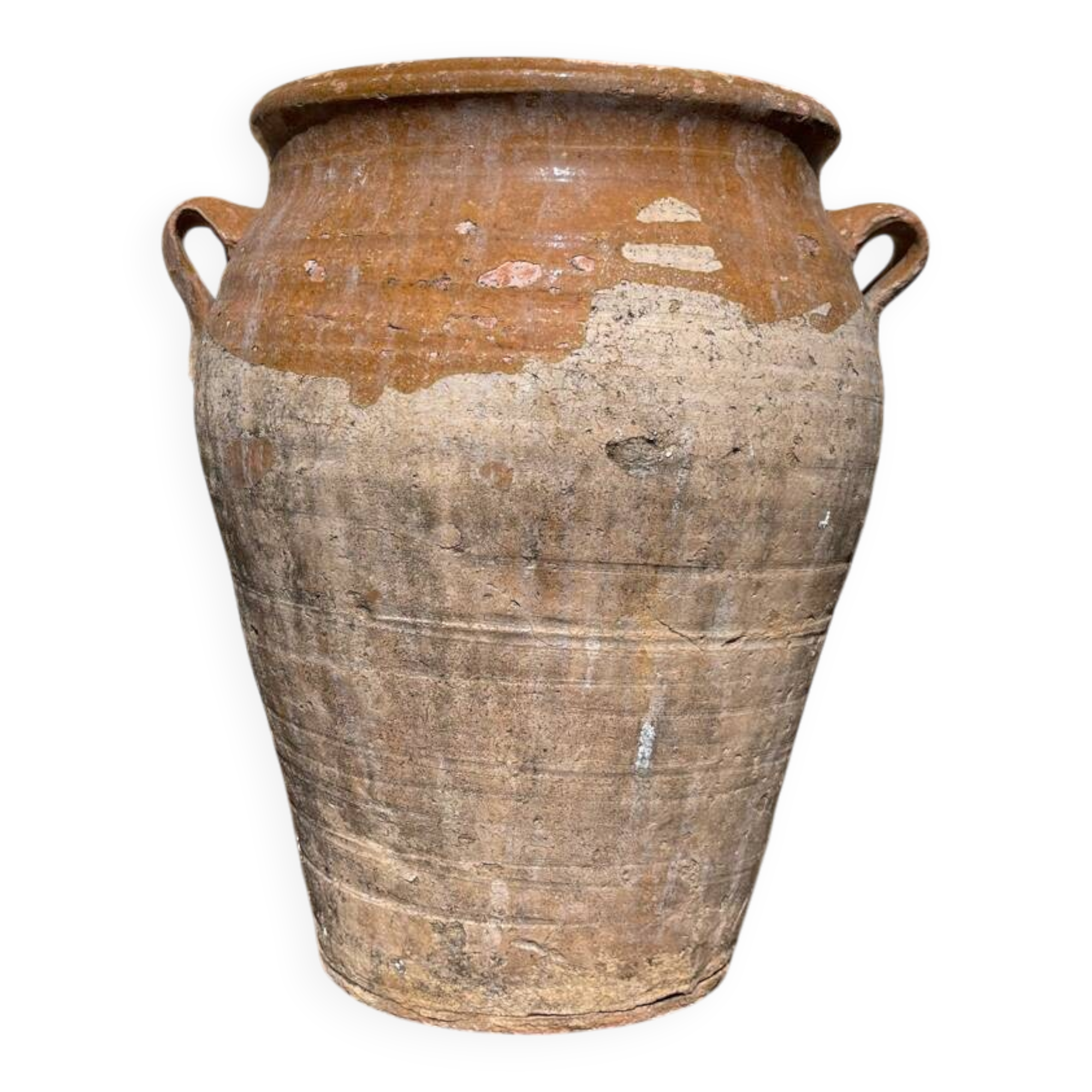 Terracotta pot jar