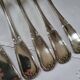 6 Boulenger Silver Metal Table Forks