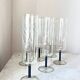 Set of 6 Art Deco Glasses – Vintage Champagne Cocktail Glasses