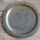 Decorative tray in chiseled bronze