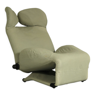 Chaise longue clin d’œil des années 1980 par Toshiyuki Kita pour Cassina