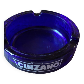 Cendrier publicitaire cinzano opaline