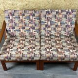 1960s/70s Teak 2-seater sofa by Glostrup Møbelfabrik Denmark Design