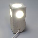 Owl lamp in stone by Albert Tormos from the 1960s.