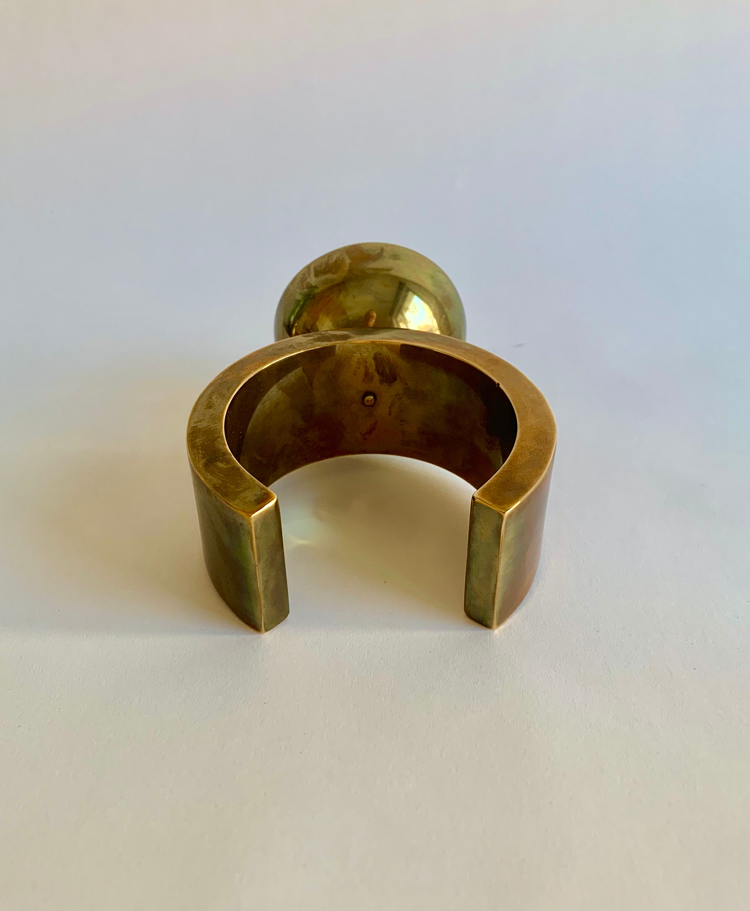 Brass candlholder, 1960s