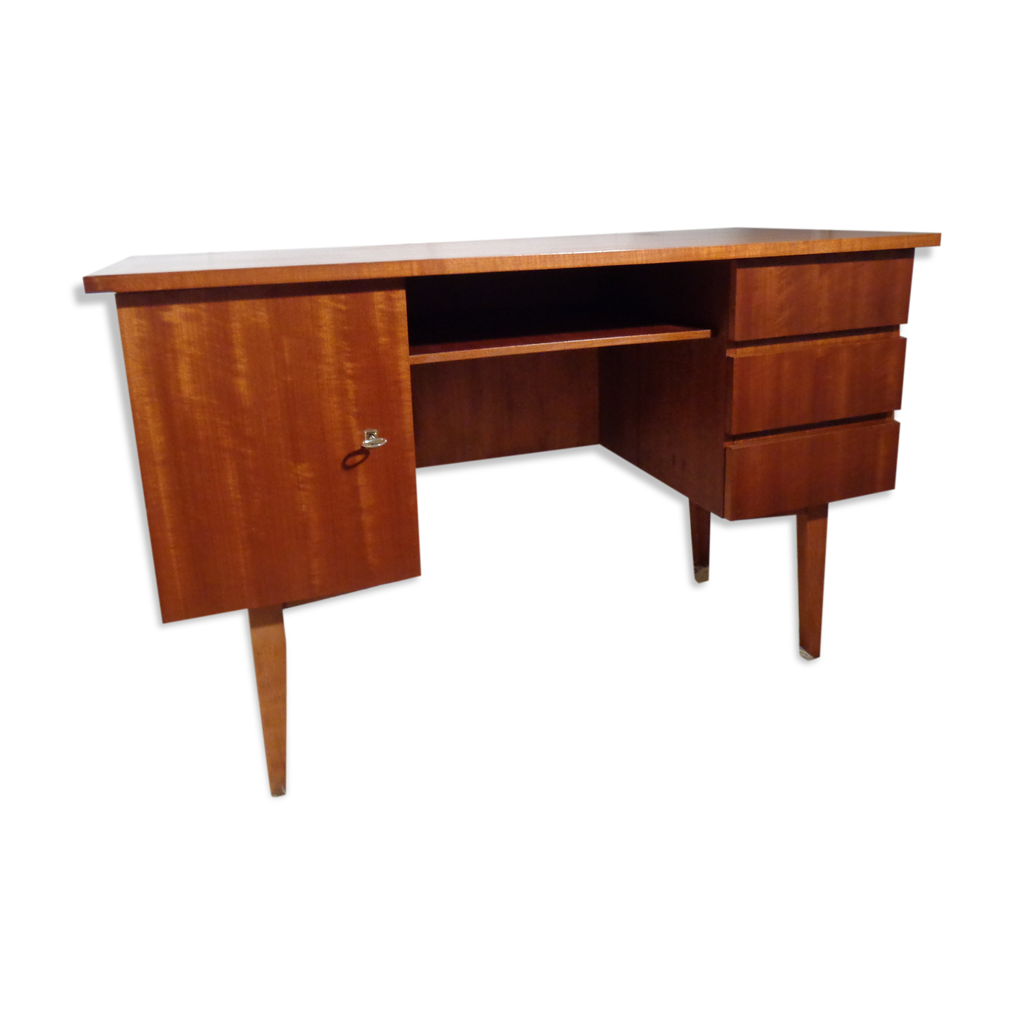 Vintage office of the 60s golden oak