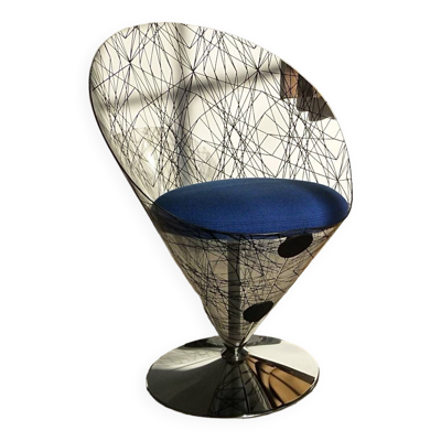 Chaise conique modèle VP 01 type C de Verner Panton pour Polythema, années 1990
