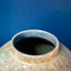 Ceramic vase illegible signature italy 60s