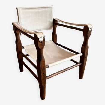 Safari Chair Mid Century