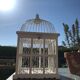 Cage à oiseaux blanche