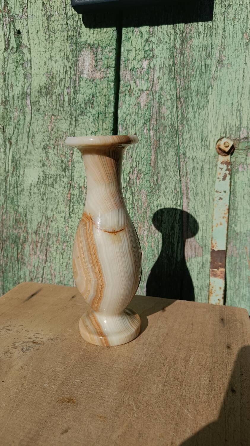 Alabaster vase from the 1970s