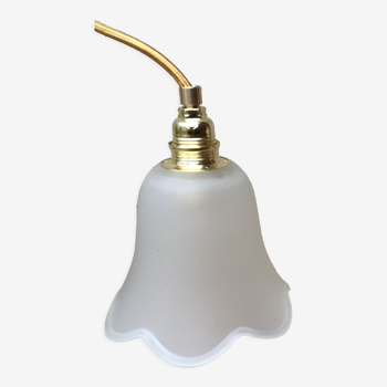 Lamp tulip frosted glass