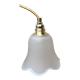 Lamp tulip frosted glass