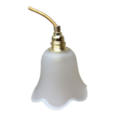 Lamp tulip frosted glass