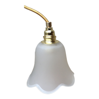 Lamp tulip frosted glass