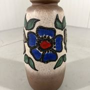 Vase à fleurs en poterie d'Allemagne de l'Ouest, vase de sol, années 1960