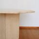 Table à manger en travertin, 1970