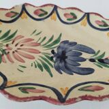 Vintage HB Quimper shell butter dish